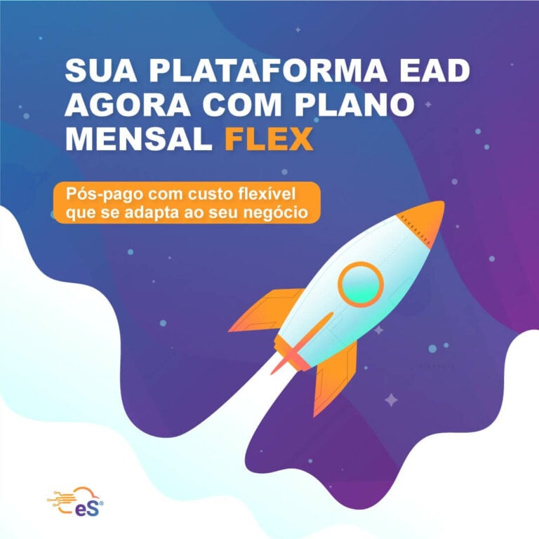 Plataforma EAD para Empresas Completa com plano mensal flex